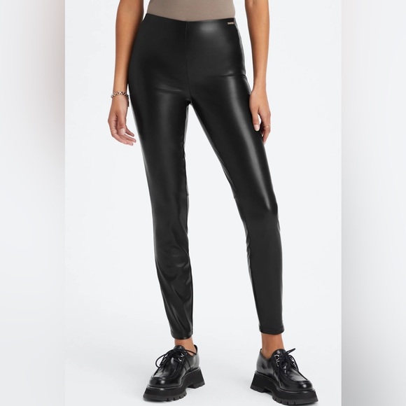Fabletics Pants - ✨Fabletics Vegan Leather Pull On Legging Size S